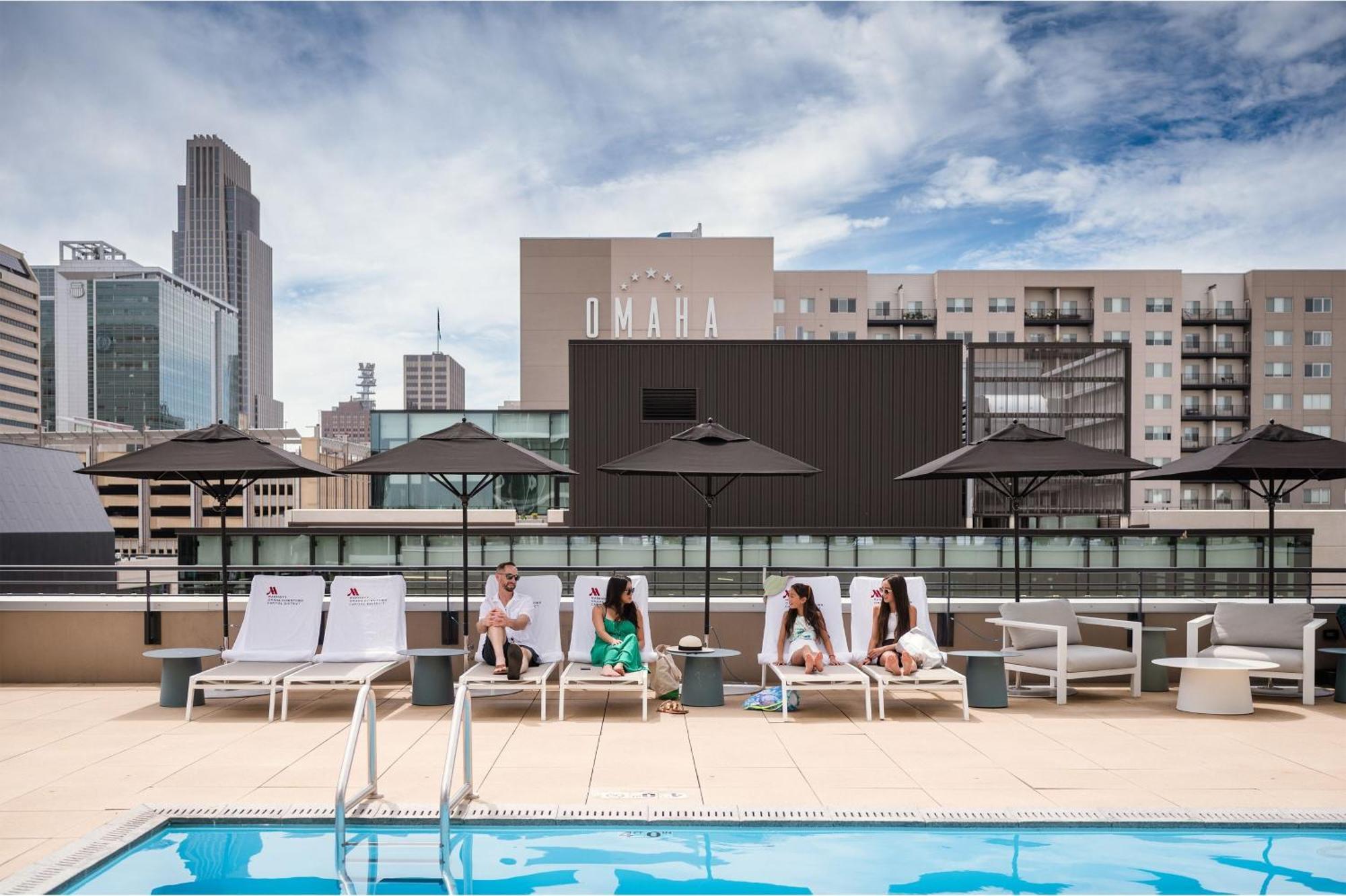 Omaha Marriott Downtown At The Capitol District Hotel Екстериор снимка
